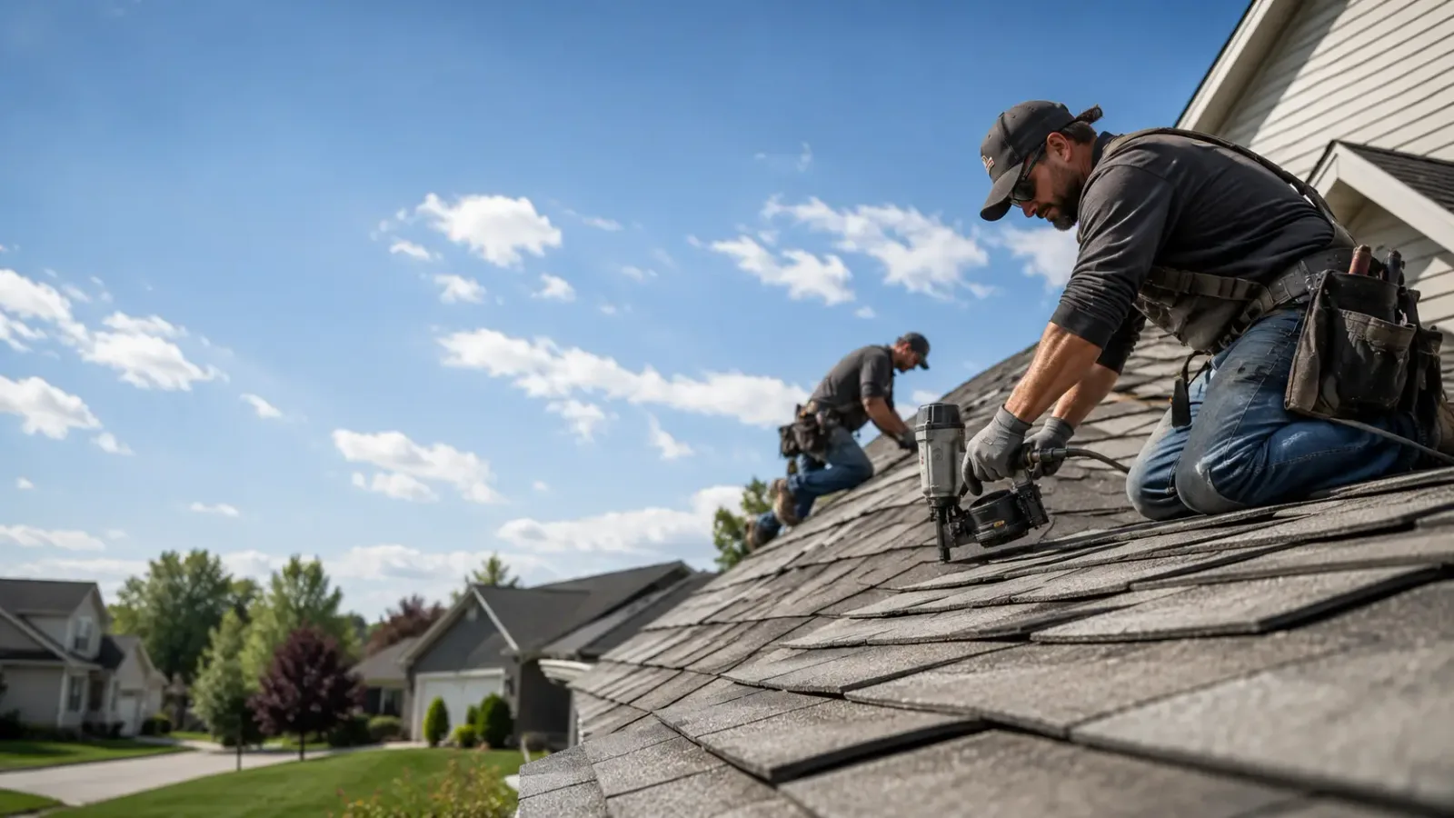 Storm Damage Roof Repair in Harper, KS near me